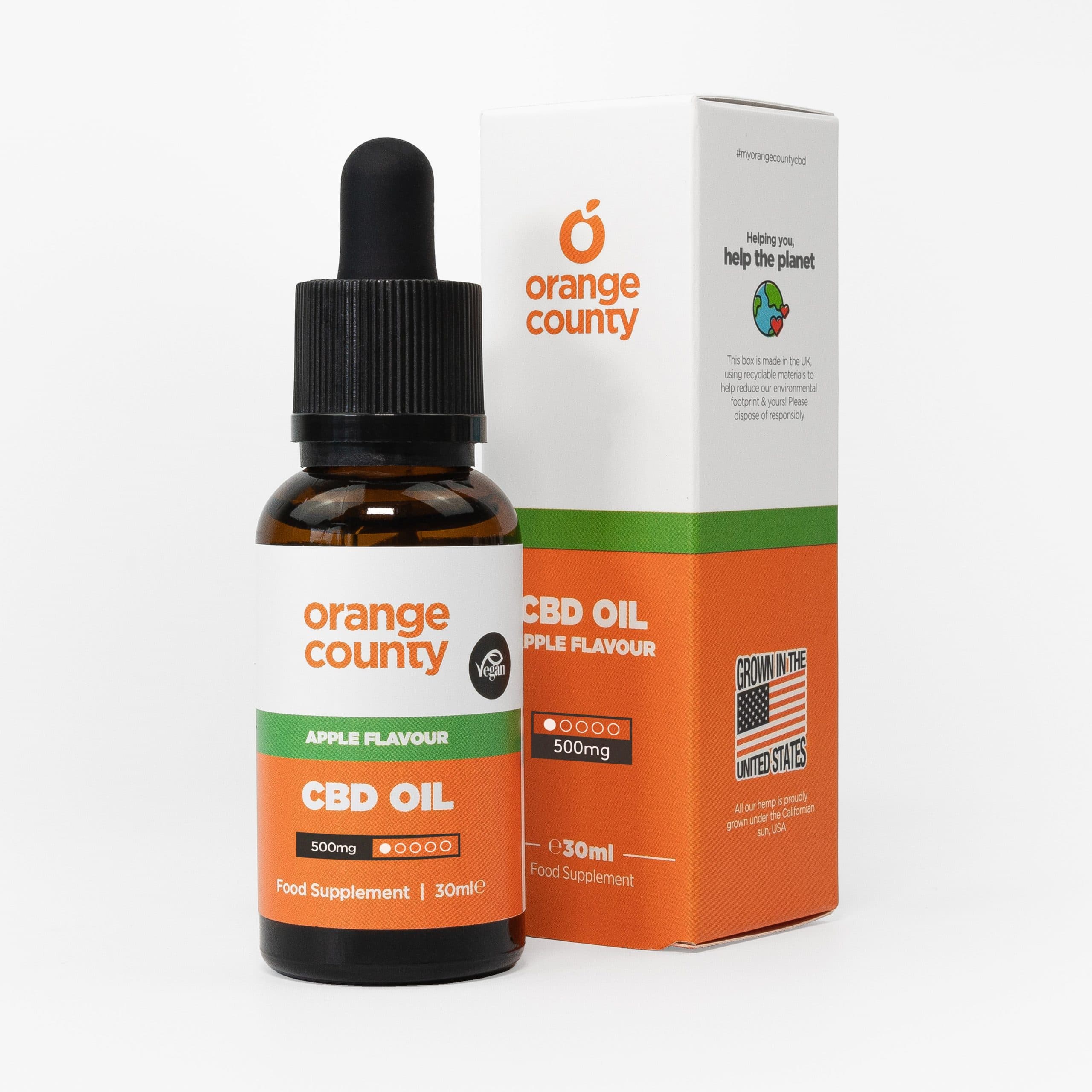 Orange County CBD Oil 1500mg 30ml