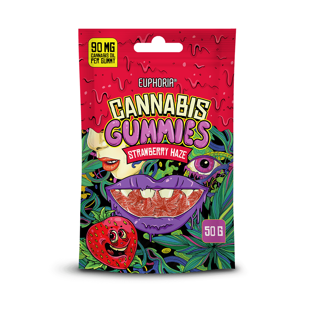 Euphoria Cannabis Gummies — Strawberry Haze