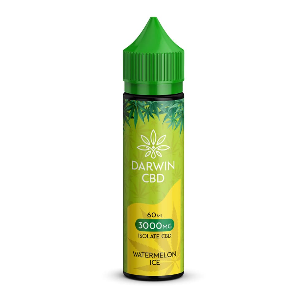 Darwin CBD 60ml Vape Juice 3000mg — Watermelon Ice