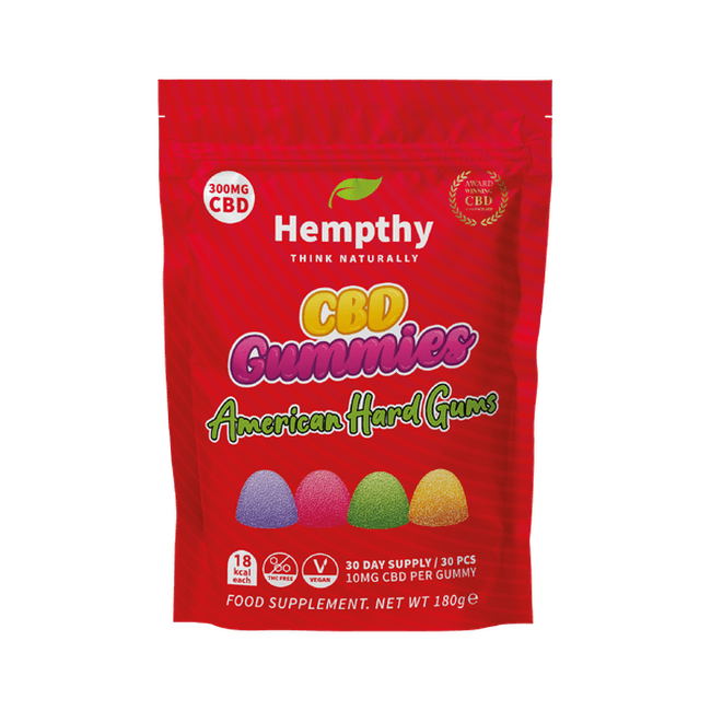 Hempthy CBD American Hard Gums 300mg