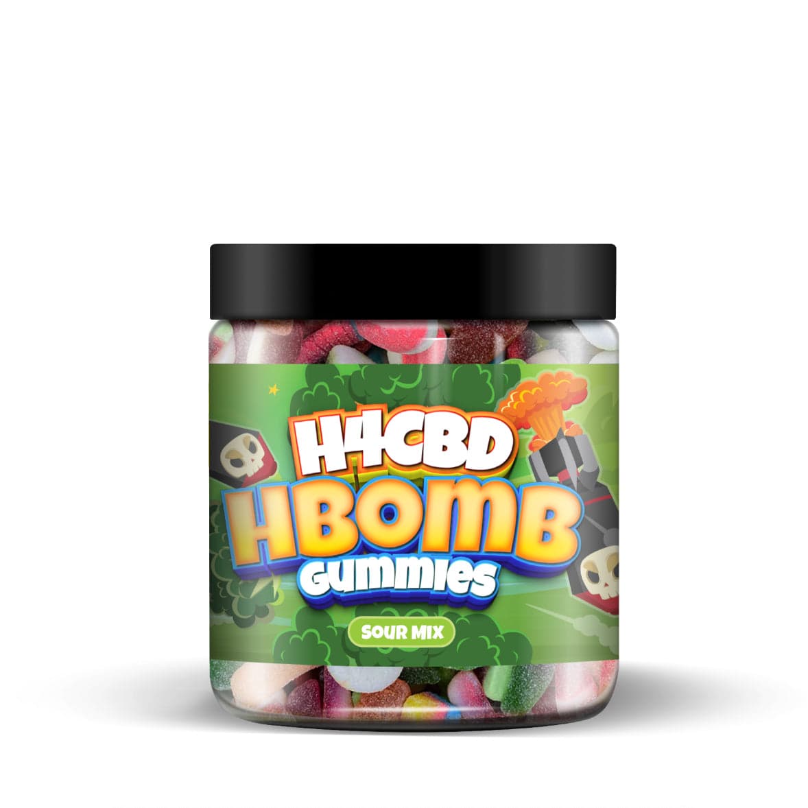 H Bomb H4CBD Gummy Mix 2000mg — Sour Mix