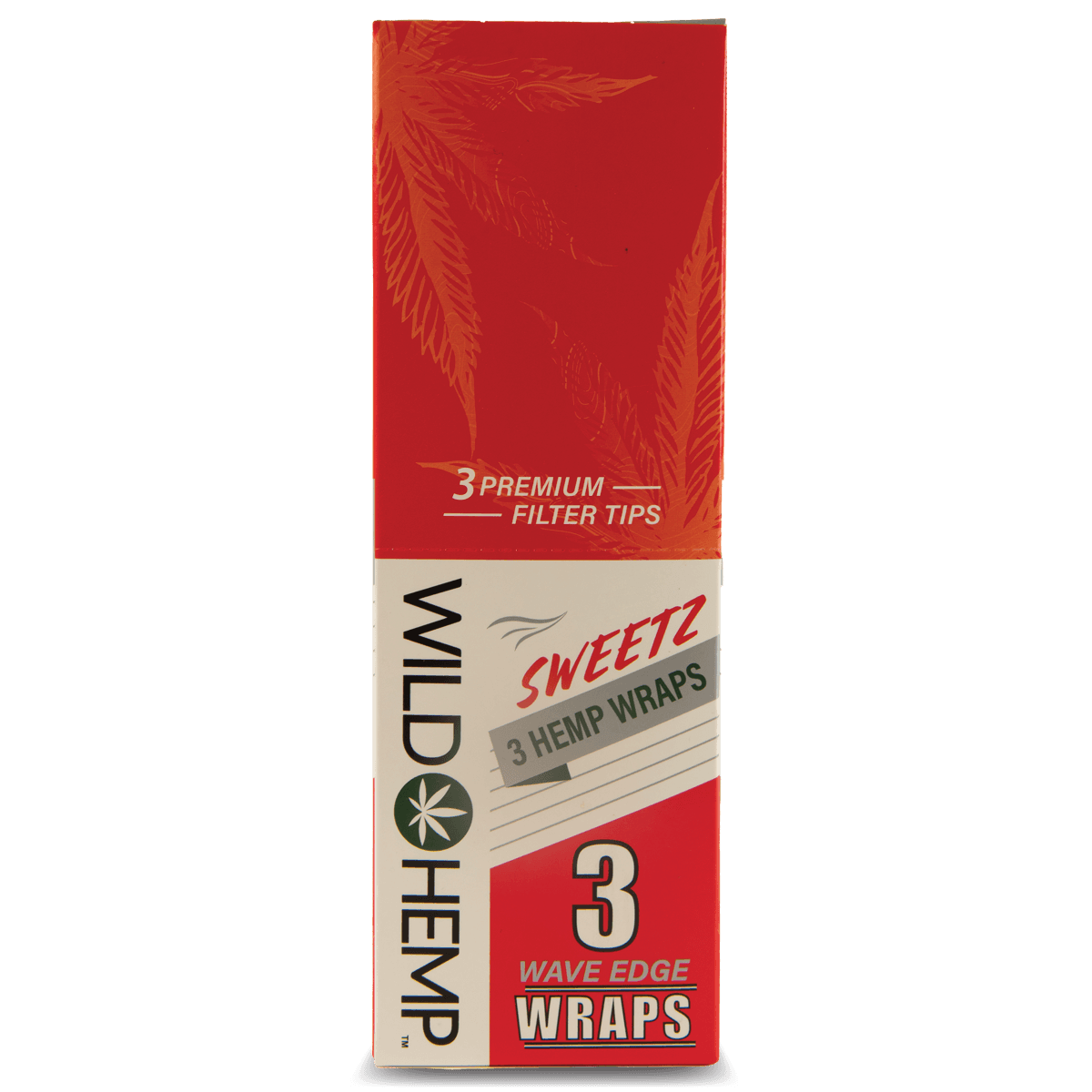 Wild Hemp: 3 Hemp Wraps — Box of 20 — Sweetz