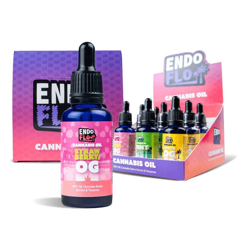 EndoFlo Cannabis Oil Tinctures — Pack of 9