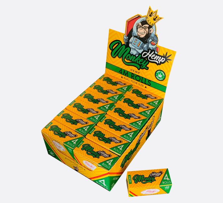 Monkey King King Size Ultra Thin 4m Rolls — Box of 24