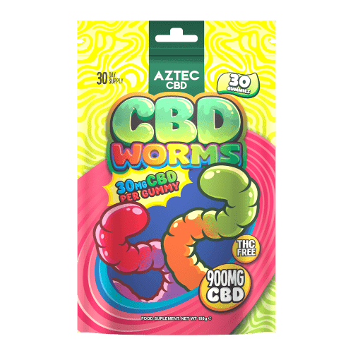 Aztec CBD Worms 900mg