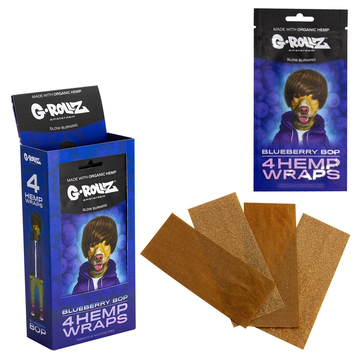 G-Rollz Hemp Wraps — Box of 15