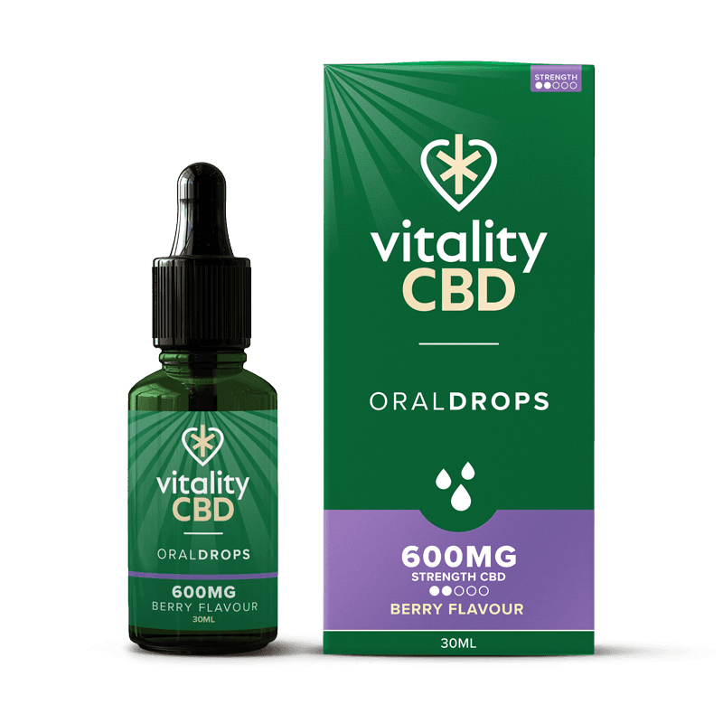 Vitality CBD Berry Oral Drops 30ml