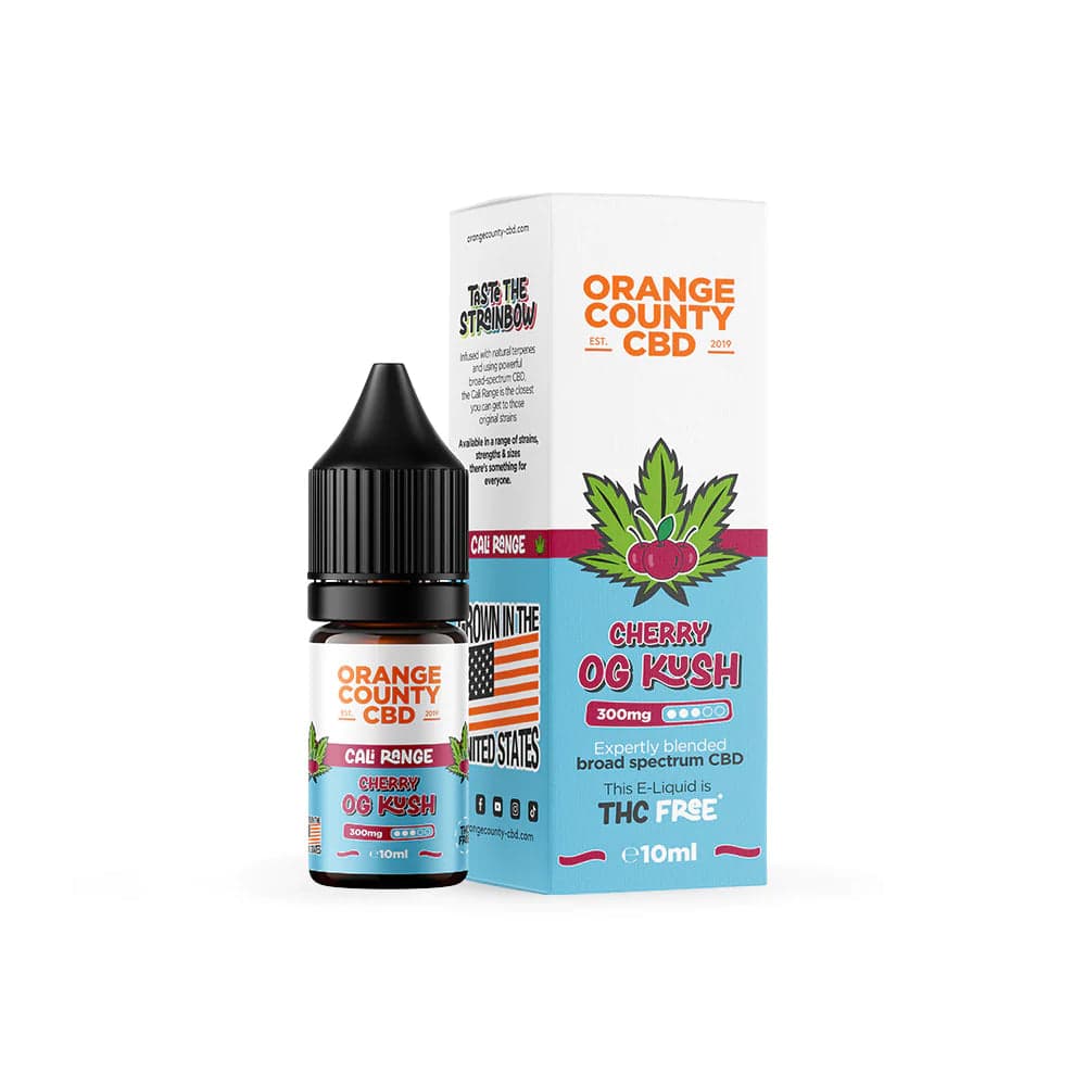 Orange County CBD Cali E-Liquid 300mg (3%) 10ml
