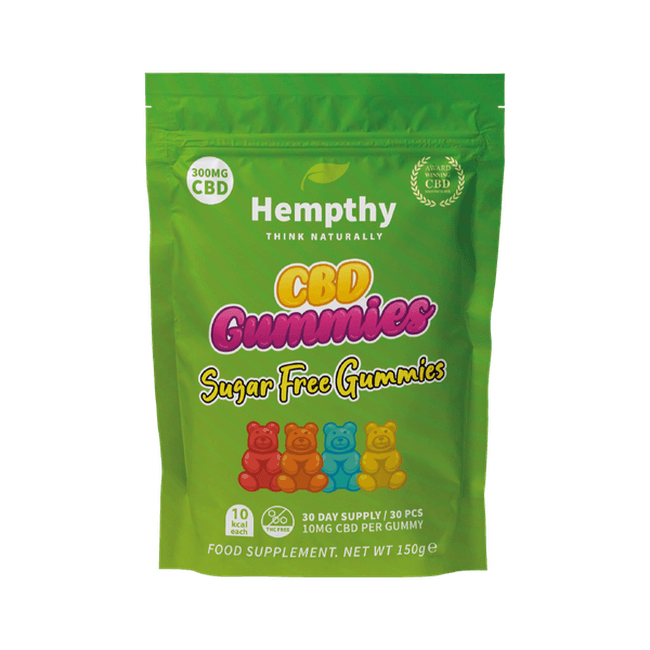 Hempthy CBD Sugar Free Gummies 300mg