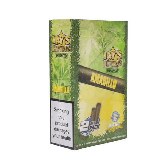 Juicy Jay's Enhanced Hemp Wraps Blunts — Box of 25