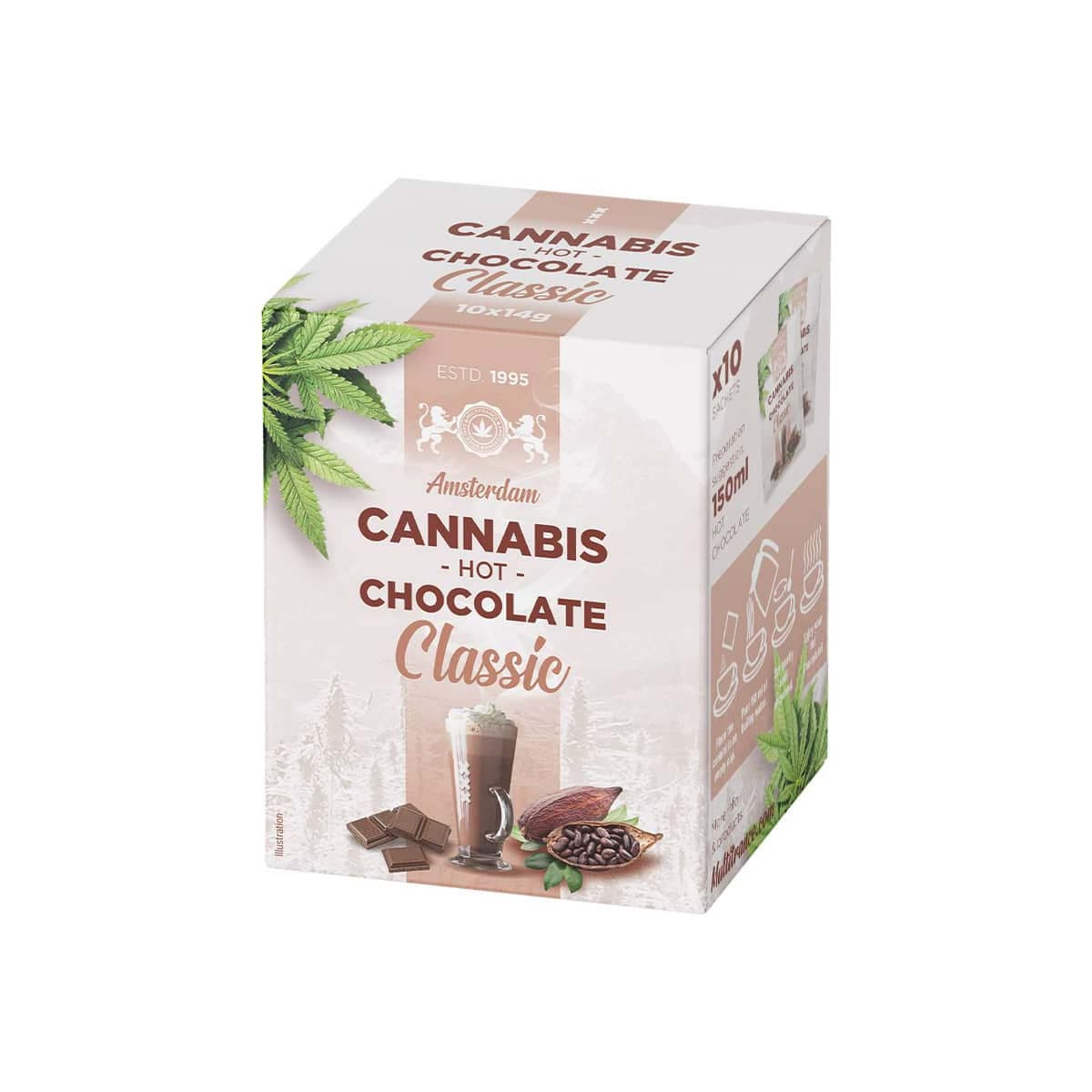 Multitrance Cannabis Hot Chocolate (10 Sachets)