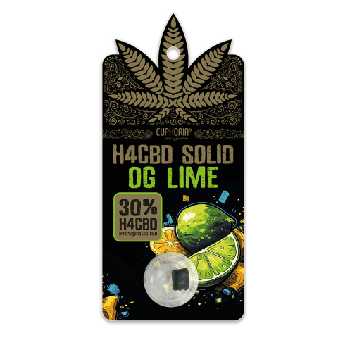 Euphoria H4CBD Solid Hash 30% — OG Lime