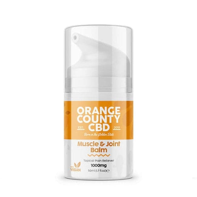 Orange County CBD Balm 1000mg 50ml — Muscle & Joint