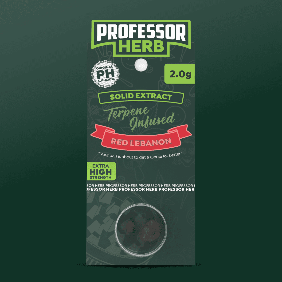 Professor Herb Hemp Solid Extract 2g Hash 17%