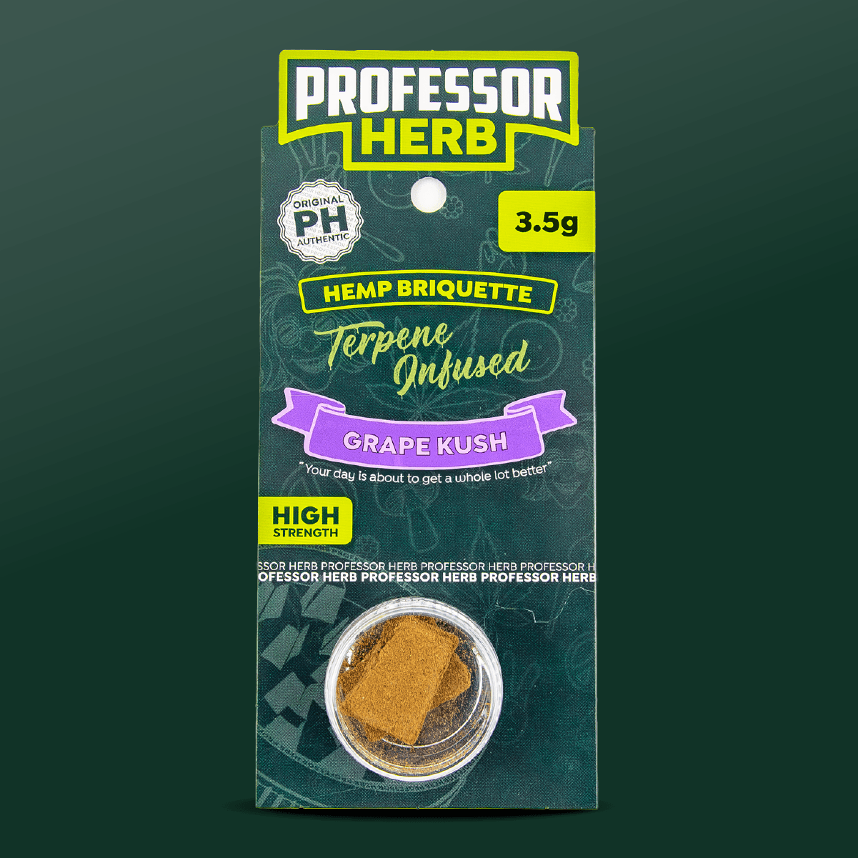 Professor Herb Hemp Briquette Hash 3.5g