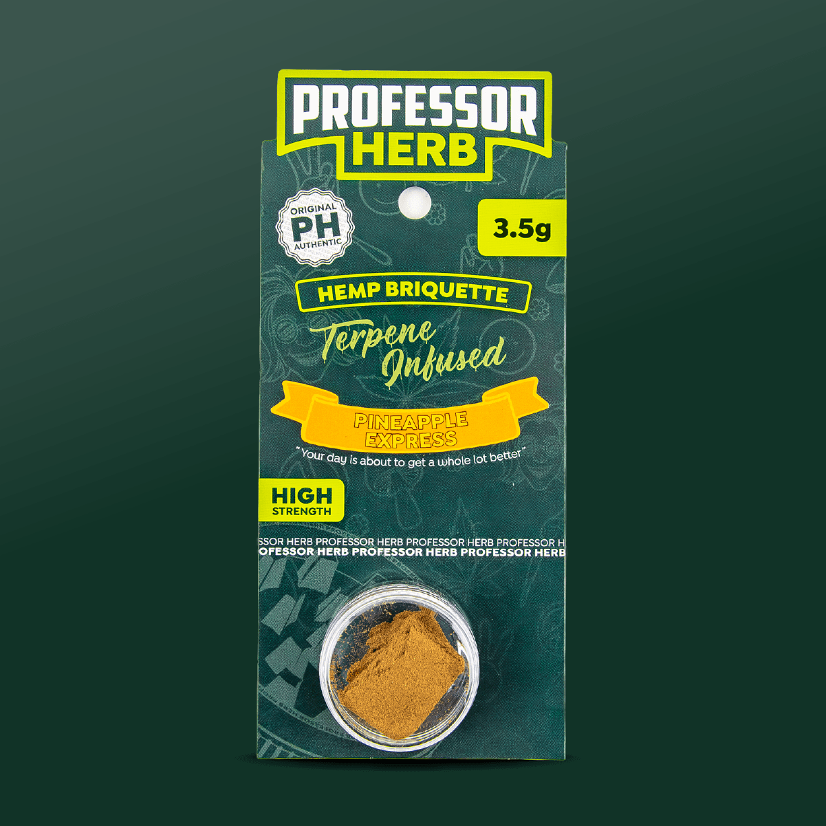 Professor Herb Hemp Briquette Hash 3.5g Express