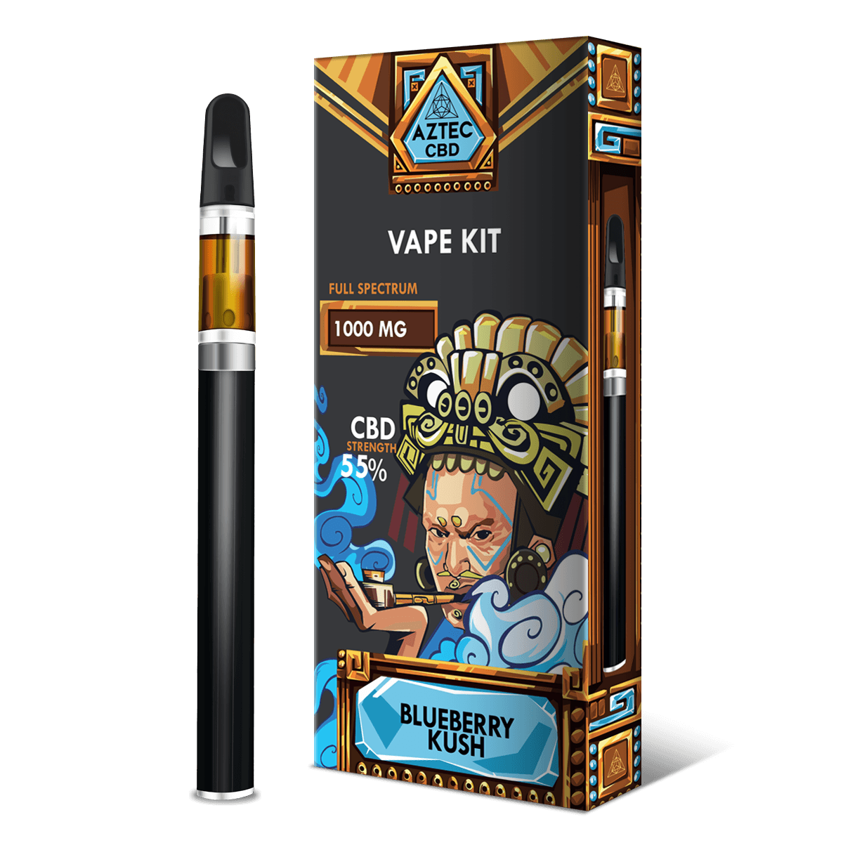 Aztec 55% CBD Vaping Kit
