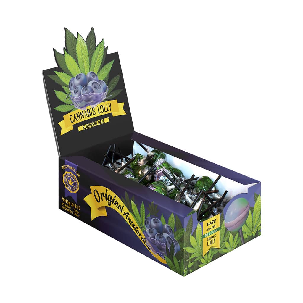 Multitrance Haze Lollipops — Box of 70