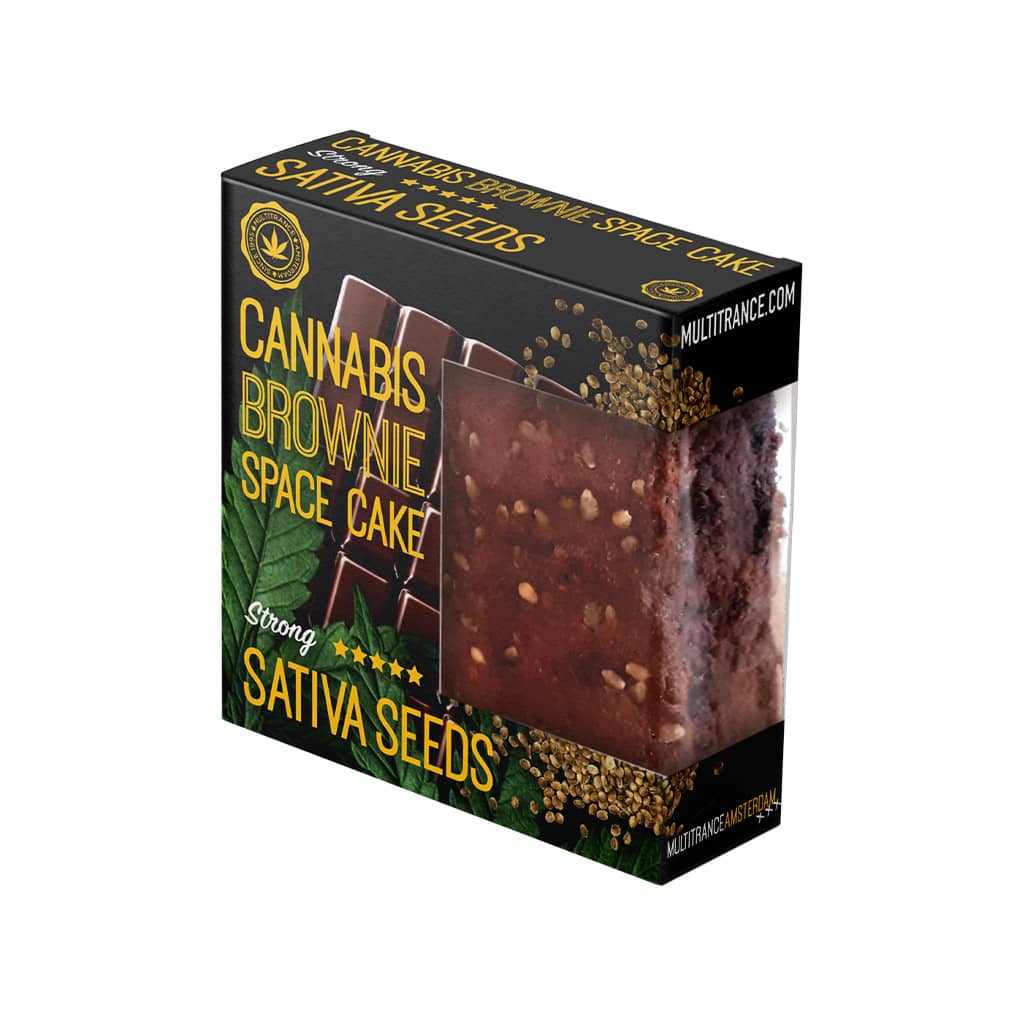 Multitrance Boxed Cannabis Brownie — Sativa Seeds Strong