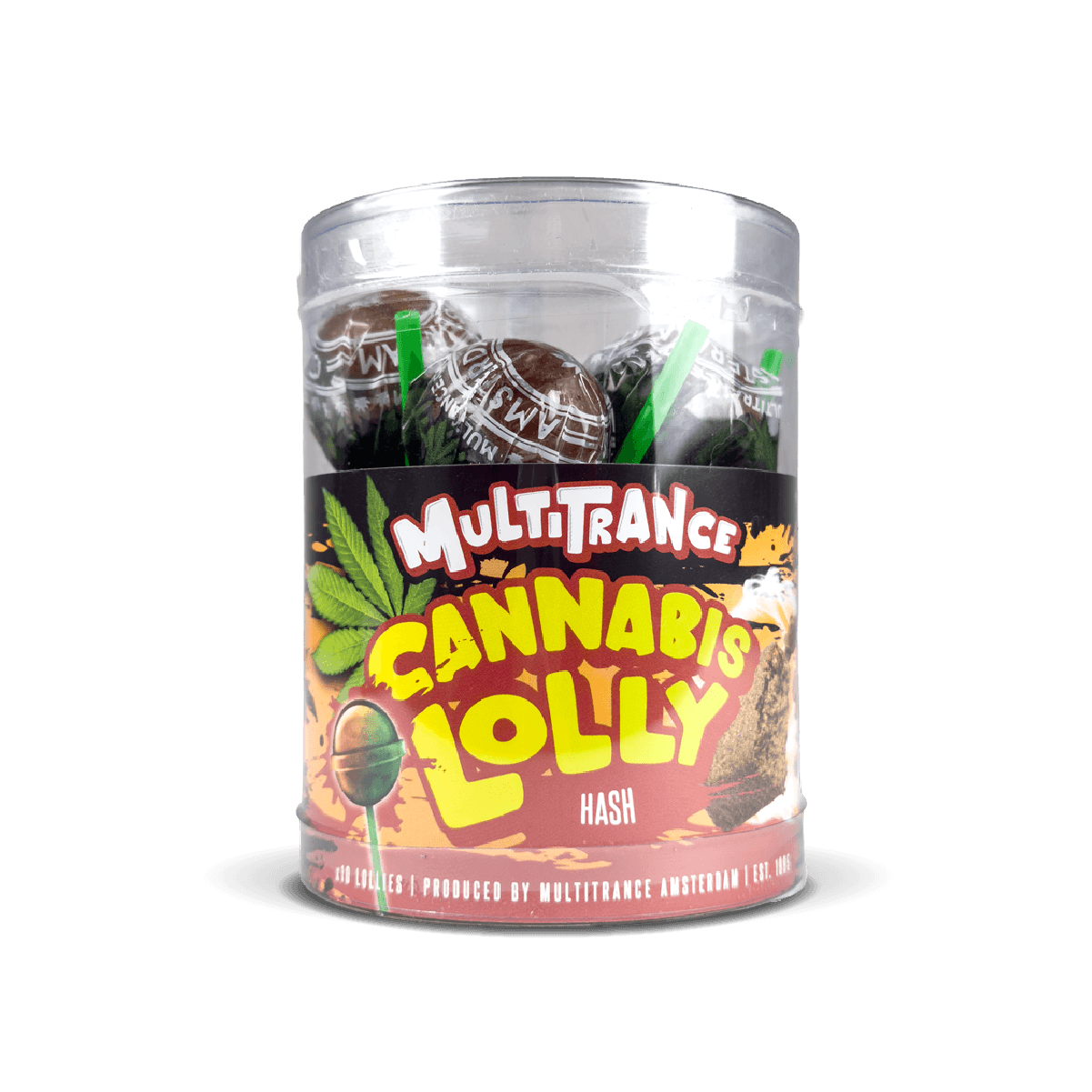 Multitrance Cannabis Lollipops (10 Pack) — Hash