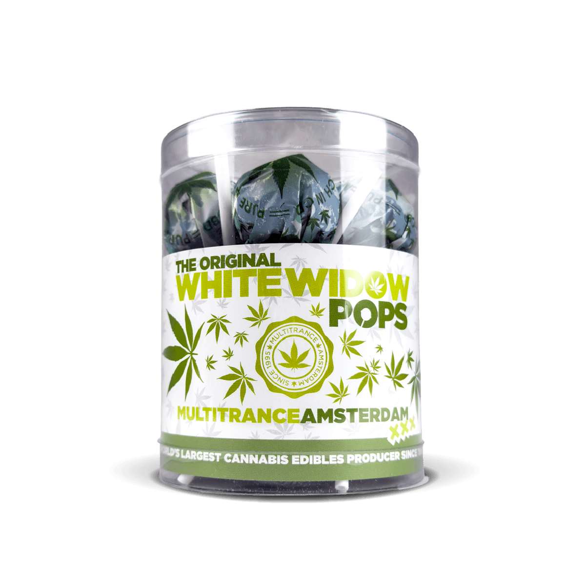 Multitrance Cannabis Lollipops: The Original White Widow Pops (10 Pack)