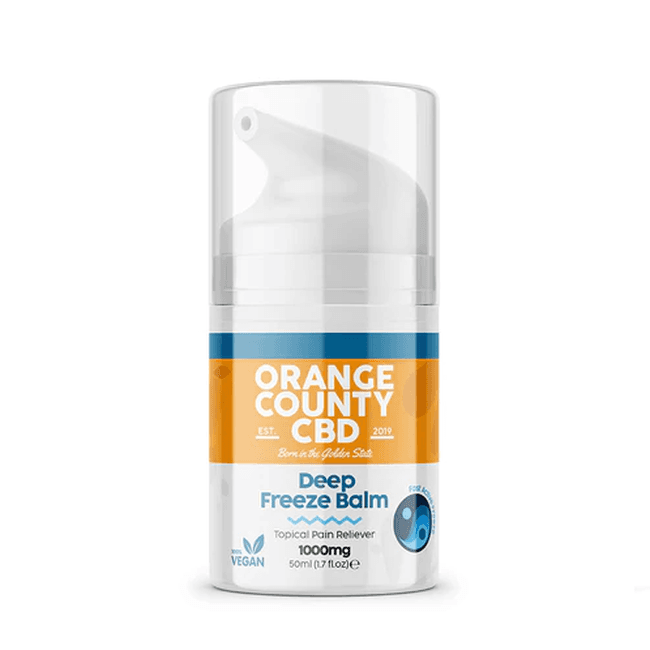 Orange County CBD Balm 1000mg 50ml, Deep Freeze