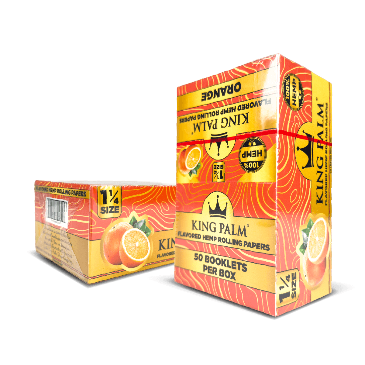 King Palm Hemp Rolling Papers — Box of 50