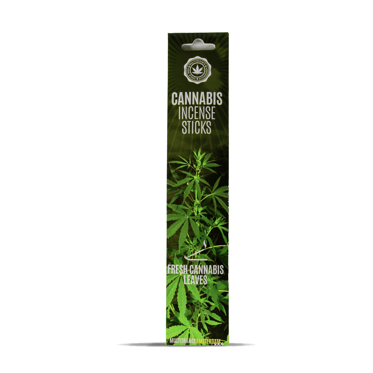 Multitrance Cannabis Incense Sticks Fresh Cannabis Leaves — Pack of 6