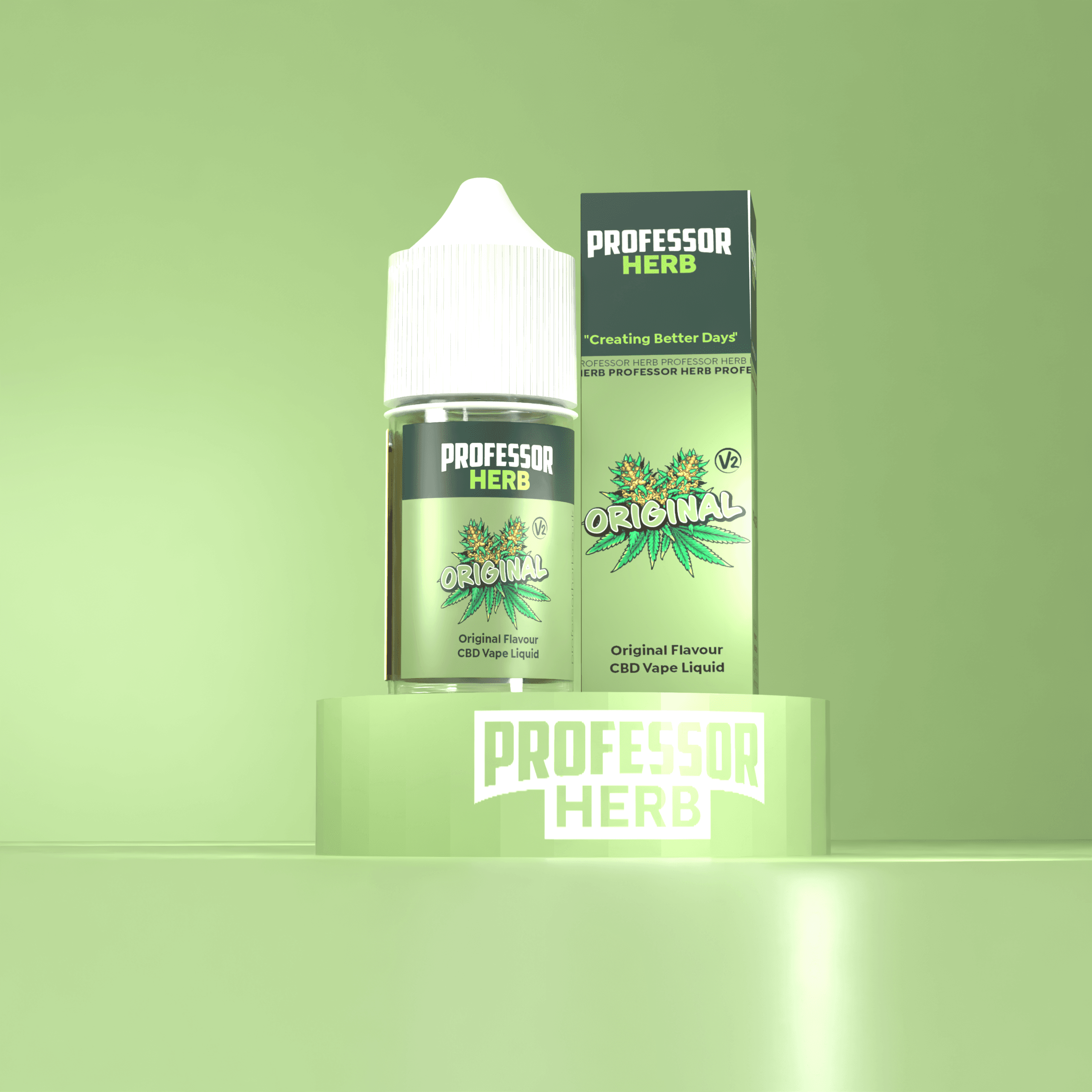 Professor Herb 1000mg H4CBD Full Spectrum 1ml Pod Kit — Original
