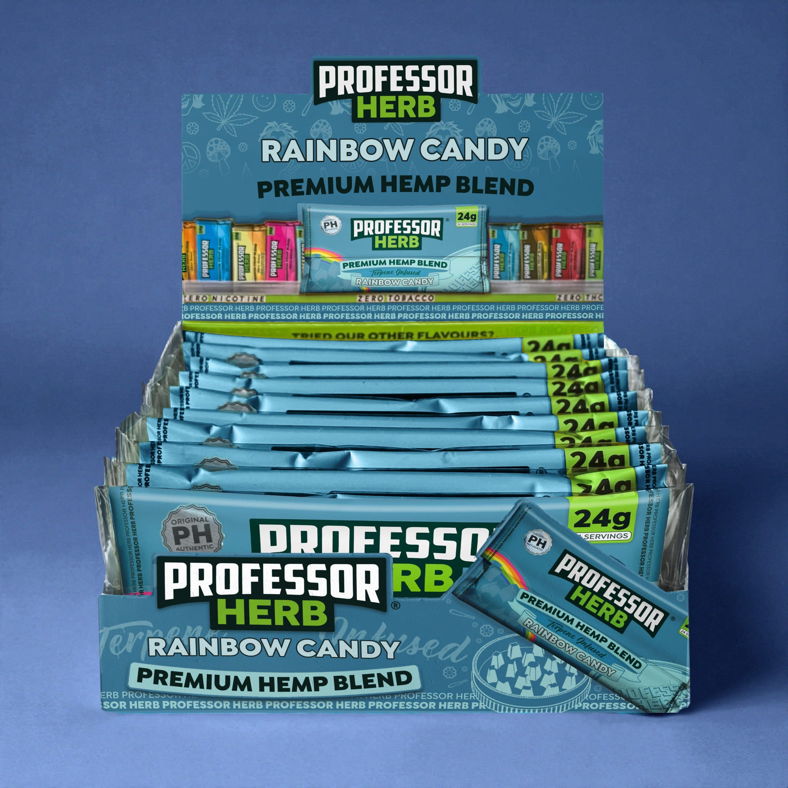 Professor Herb Premium Hemp Blend — Rainbow Candy